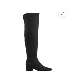 Marc Fisher Black Over the Knee Women's Boots